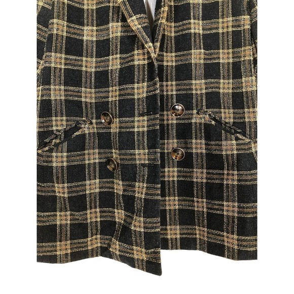 Veronica Beard Oria Dickey Blazer Plaid 0 - Picture 4 of 14